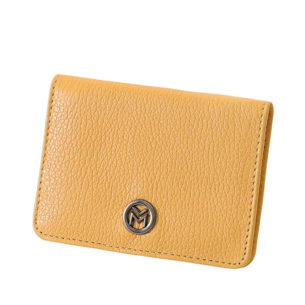 7743 Wallet Leather Slim Mariart Elegant Card Credit 554C Gold